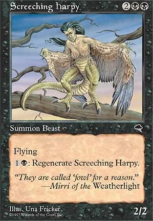 Harpie glapissante