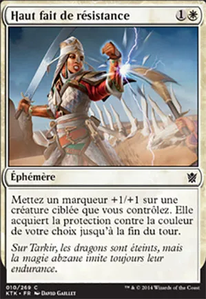 Haut fait de résistance