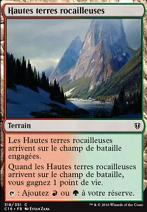 Hautes terres rocailleuses