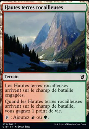 Hautes terres rocailleuses