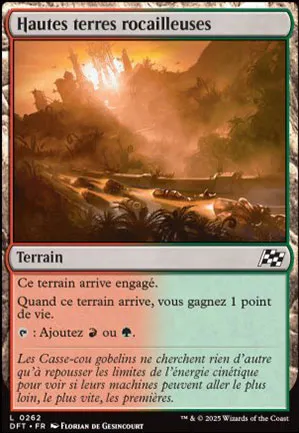 Hautes terres rocailleuses