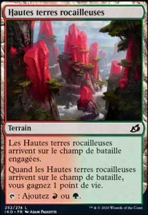 Hautes terres rocailleuses