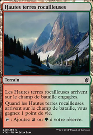 Hautes terres rocailleuses