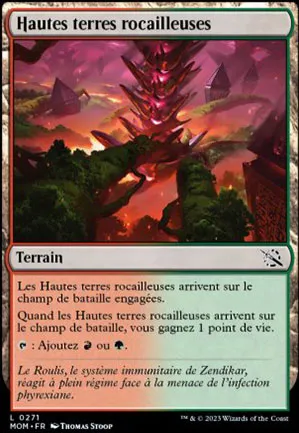 Hautes terres rocailleuses