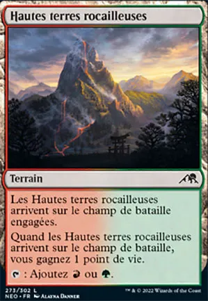 Hautes terres rocailleuses