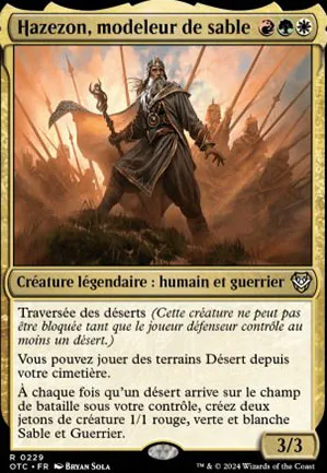 Hazezon, modeleur de sable