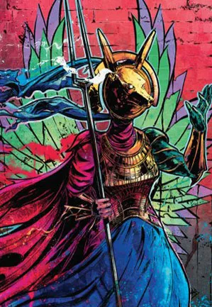 Hazoret, chercheuse de divinité - Illustration