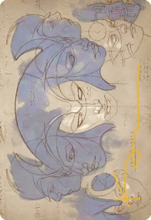 Heaume de la multitude - Illustration