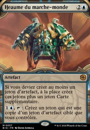 Heaume du marche-monde