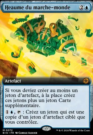 Heaume du marche-monde