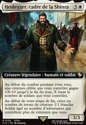 Heidegger, cadre de la Shinra