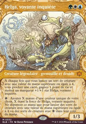 Helga, voyante inquiète