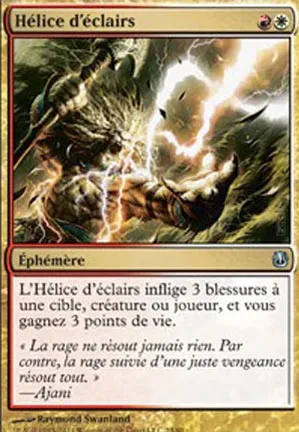 Hélice d'éclairs
