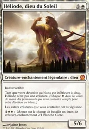 Héliode, dieu du Soleil