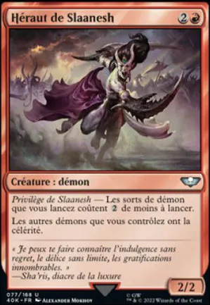 Héraut de Slaanesh