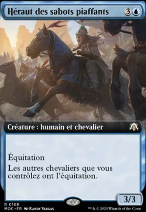 Héraut des sabots piaffants