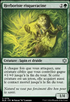 Herboriste risqueracine