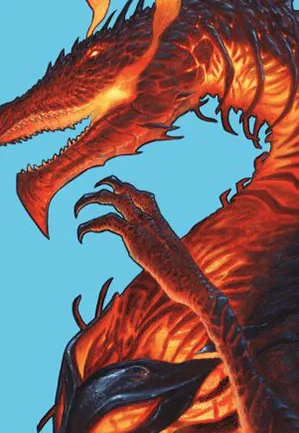 Herigast, escouflannul en éruption - Illustration