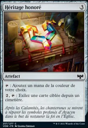 Héritage honoré