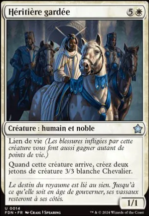 Héritière gardée