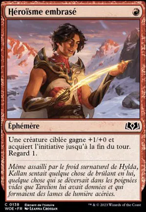 Héroïsme embrasé