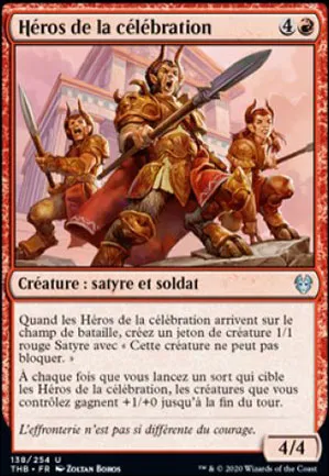 Héros de la célébration