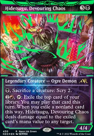 Hidetsugu, chaos dévorant