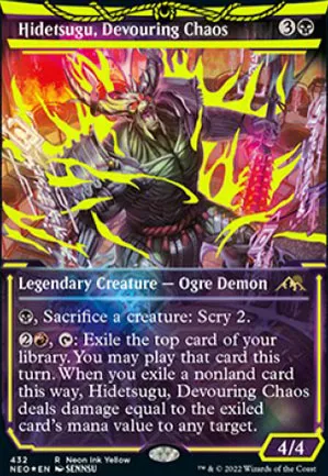 Hidetsugu, chaos dévorant