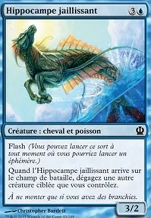 Hippocampe jaillissant