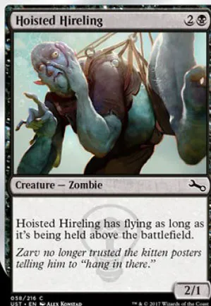 Hoisted Hireling
