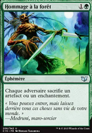 Hommage à la forêt