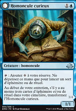 Homoncule curieux //  Lecteur vorace