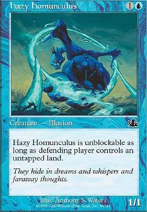 Homoncule indistinct