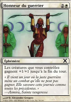Honneur du guerrier