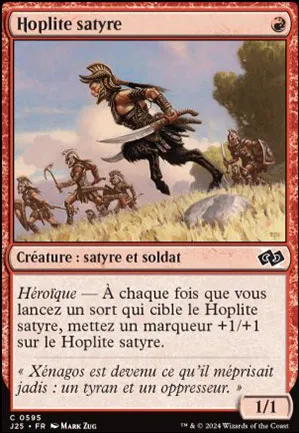 Hoplite satyre