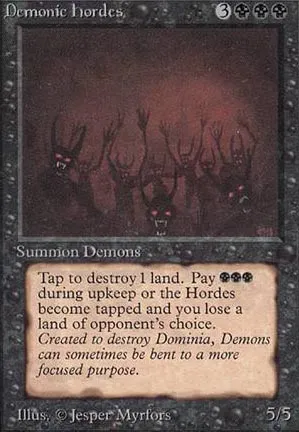 Hordes démoniaques