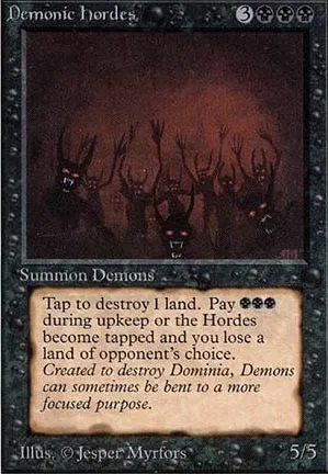 Hordes démoniaques