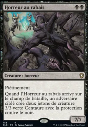 Horreur au rabais