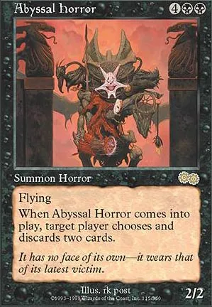 Horreur des abysses
