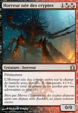 Horreur née des cryptes