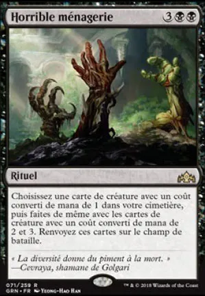 Horrible ménagerie