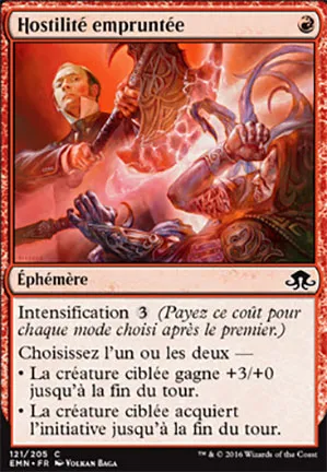 Hostilité empruntée