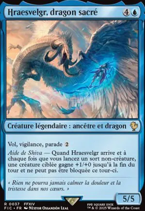 Hraesvelgr, dragon sacré