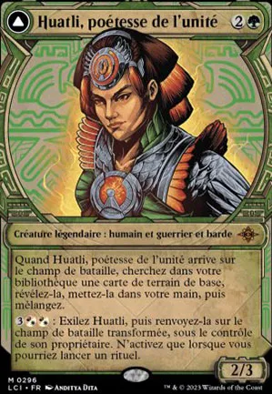 Huatli, poétesse de l'unité // Rugissement du Cinquième peuple