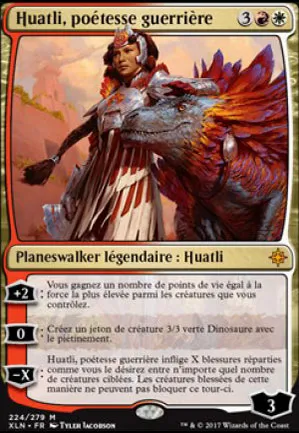 Huatli, poétesse guerrière