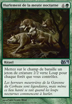 Hurlement de la meute nocturne
