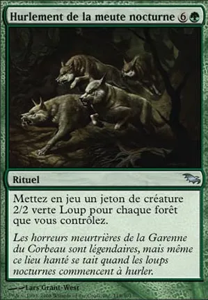 Hurlement de la meute nocturne
