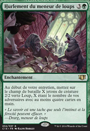 Hurlement du meneur de loups