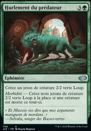 Hurlement du prédateur