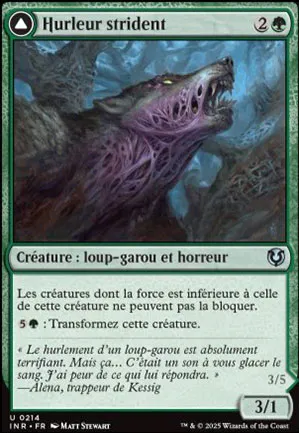 Hurleur strident // Chœur hurlant